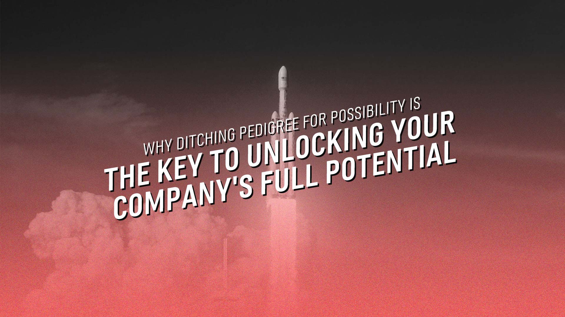 Why Ditching Pedigree for Possibility is the Key to Unlocking Your Company’s Full Potential
